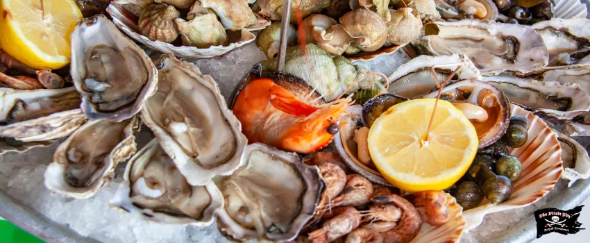 SST - An assorted seafood platter