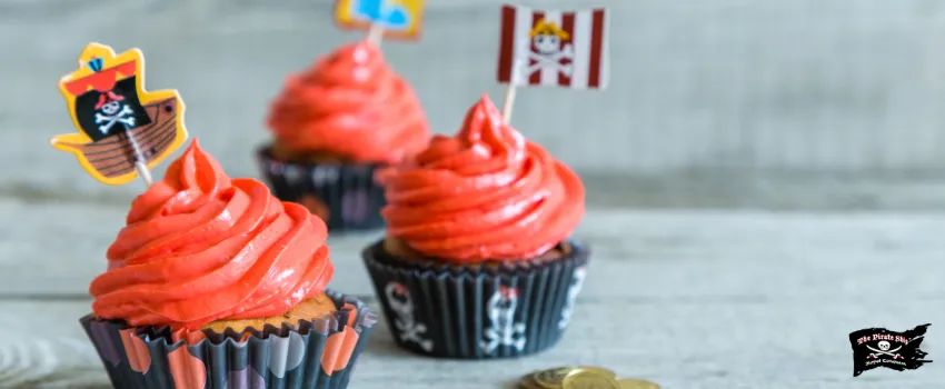 SST - Pirate-themed cupcakes