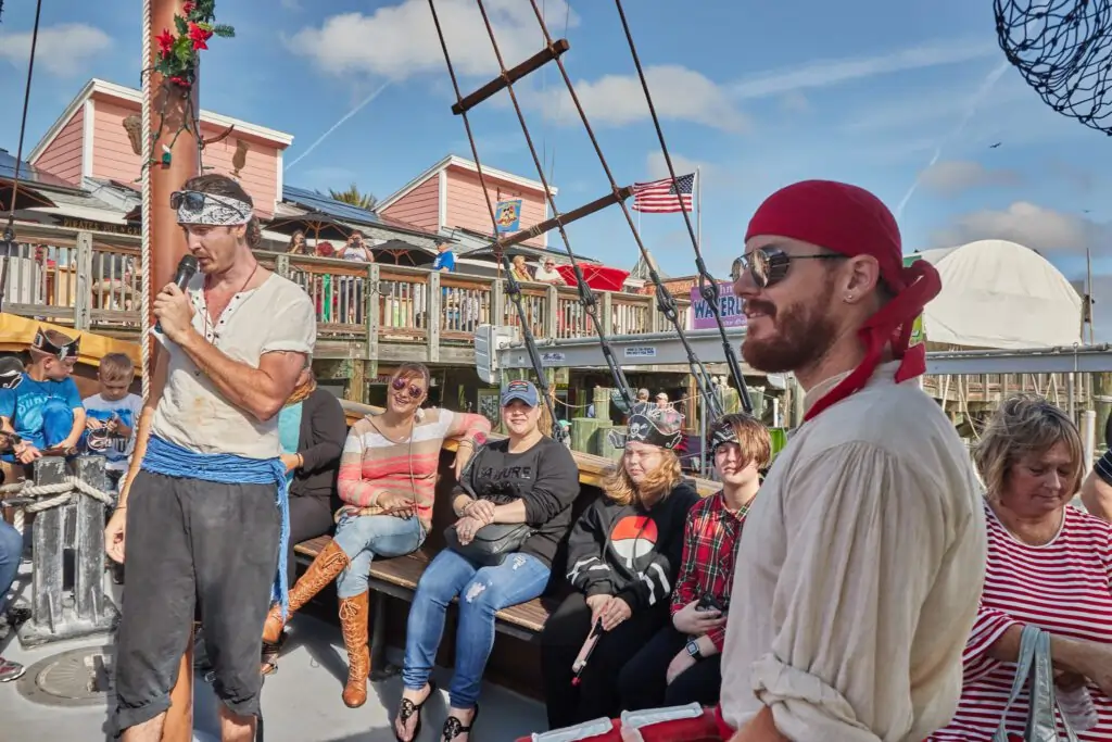 People On A Pirate Cruise